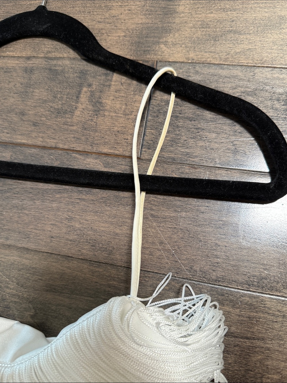 Jenny Yoo White Fringe Mini Dress - Picture 6 of 7